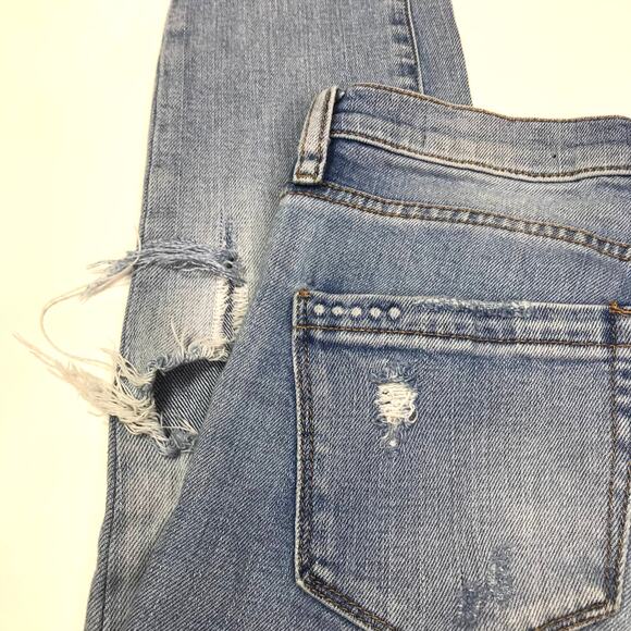 Blanknyc The Bond distressed skinny jeans sz 26 - Picture 8 of 9